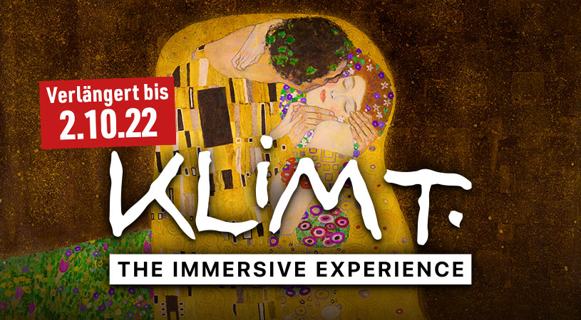 „KLIMT – The Immersive Experience“ in Wien bis 2. Oktober verlängert!