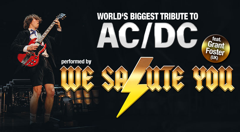 N&auml;her am Original geht nicht: &bdquo;WE SALUTE YOU&ldquo;, die ultimative AC/DC-Show in Passau! Jetzt Tickets sichern!